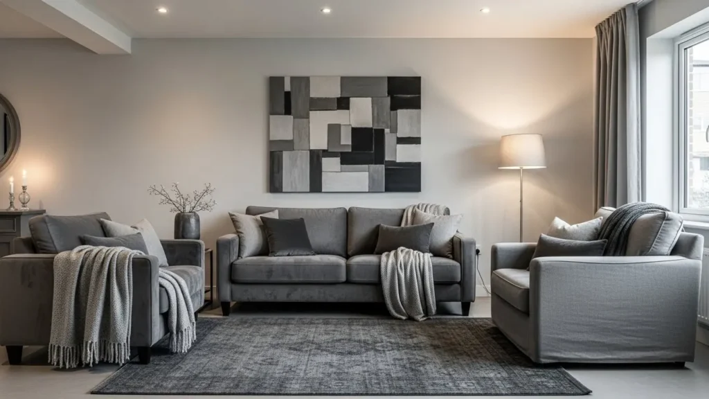 Gray Living Room Designs