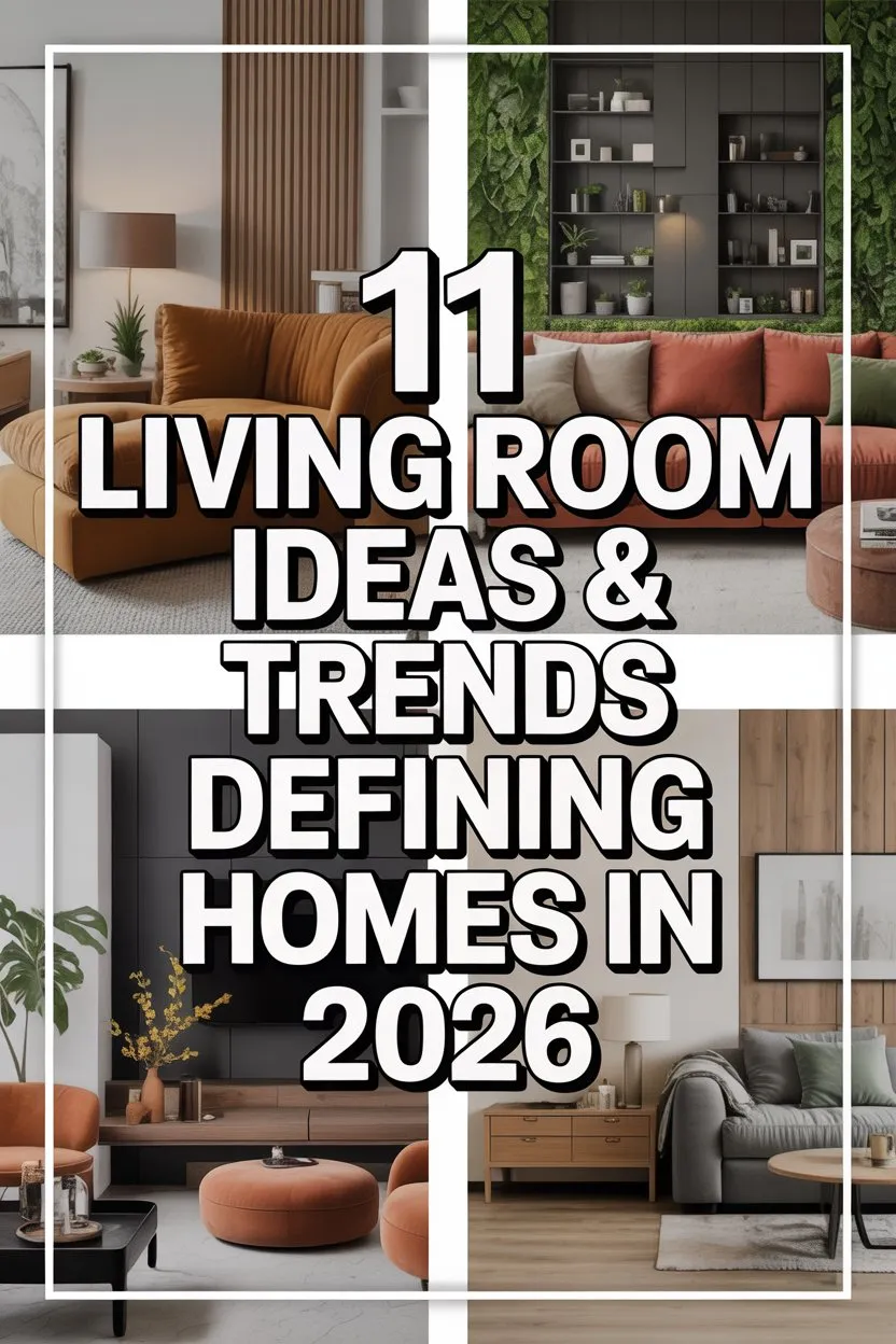 11 Living Room Ideas & Trends Defining Homes In 2026 - Decoriple