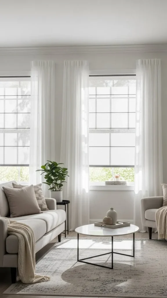 White Living Room Ideas