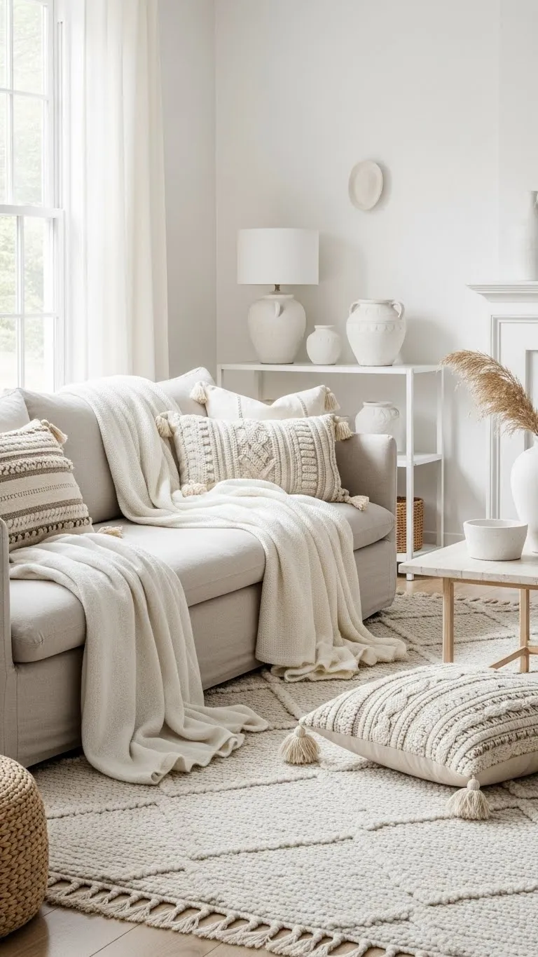 White Living Room Ideas