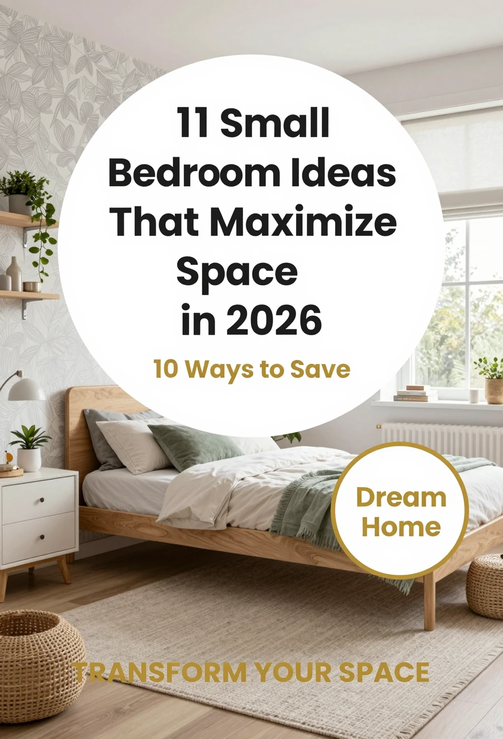 11 Small Bedroom Ideas That Maximize Space in 2026 - Decoriple