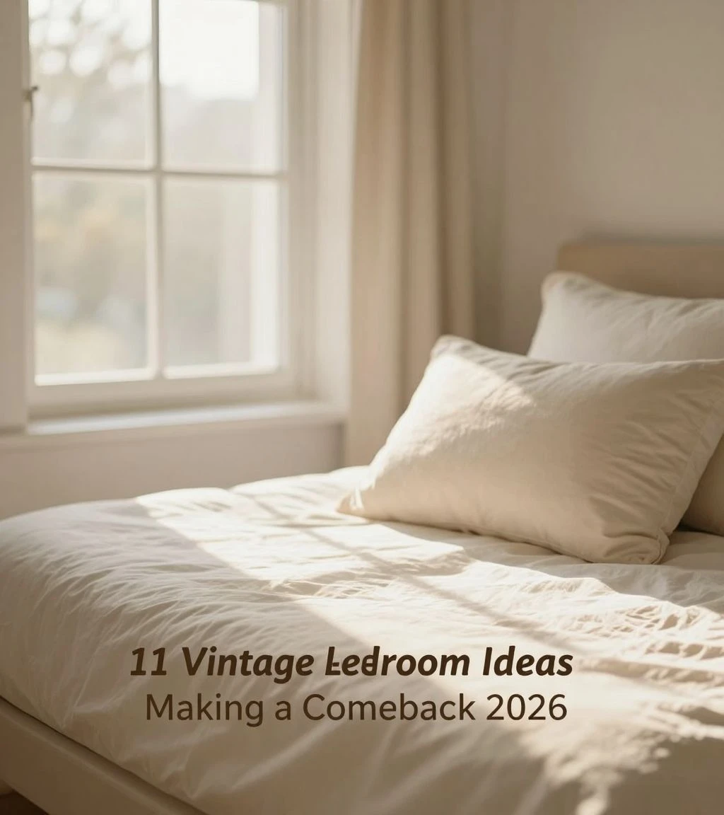 11 Vintage Bedroom Ideas Making a Comeback 2026 — warm lifestyle scene
