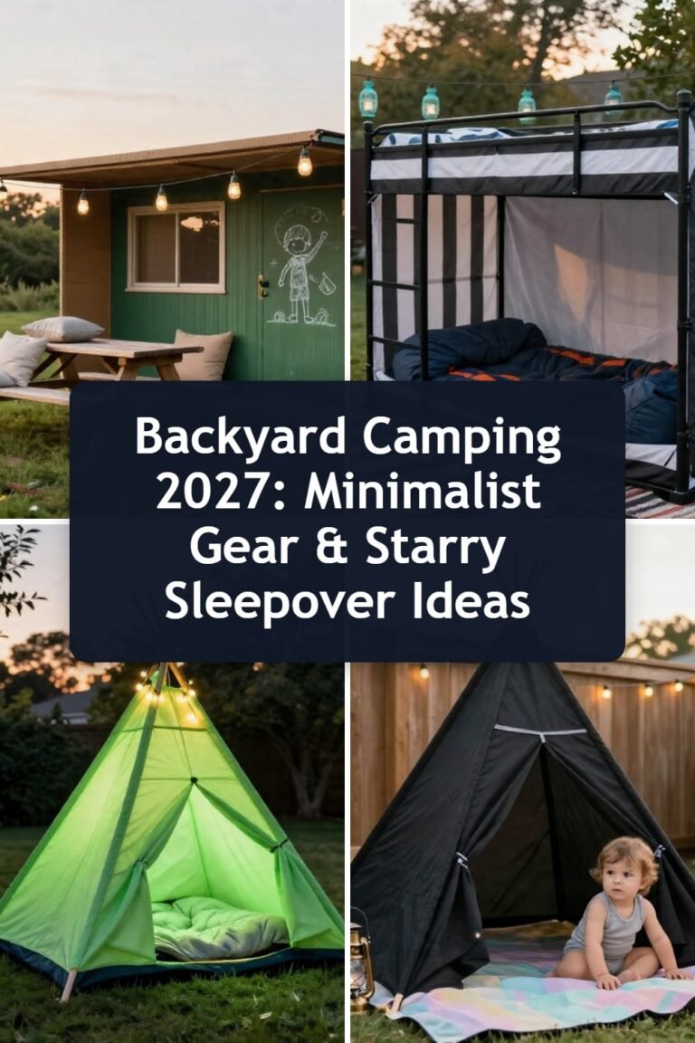 Backyard Camping 2027: Minimalist Gear & Starry Sleepover Ideas